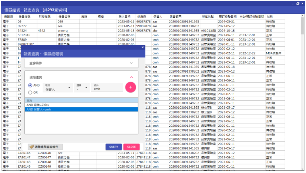 Well IMS 儀器管理系統,請洽詢朋程資訊- (02)2989-1216